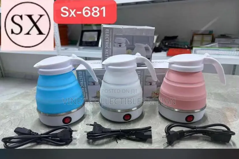 Foldable Electrical Silicone Kettle