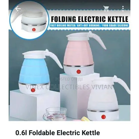 Foldable Electrical Silicone Kettle