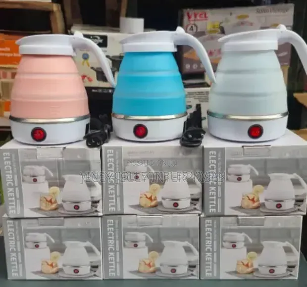 Foldable Electrical Silicone Kettle
