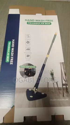 Hand Wash-Free Triangular Mop