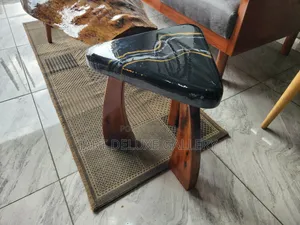 Stylish Epoxy Wooden Side Table