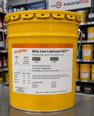 20 Kg Yellow Pail of Jet-Lube Wire Line Lubricant ECF