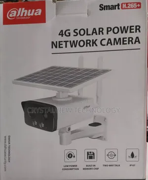 Dahua 4mp Starlight Long-Range Solar Powered Camera