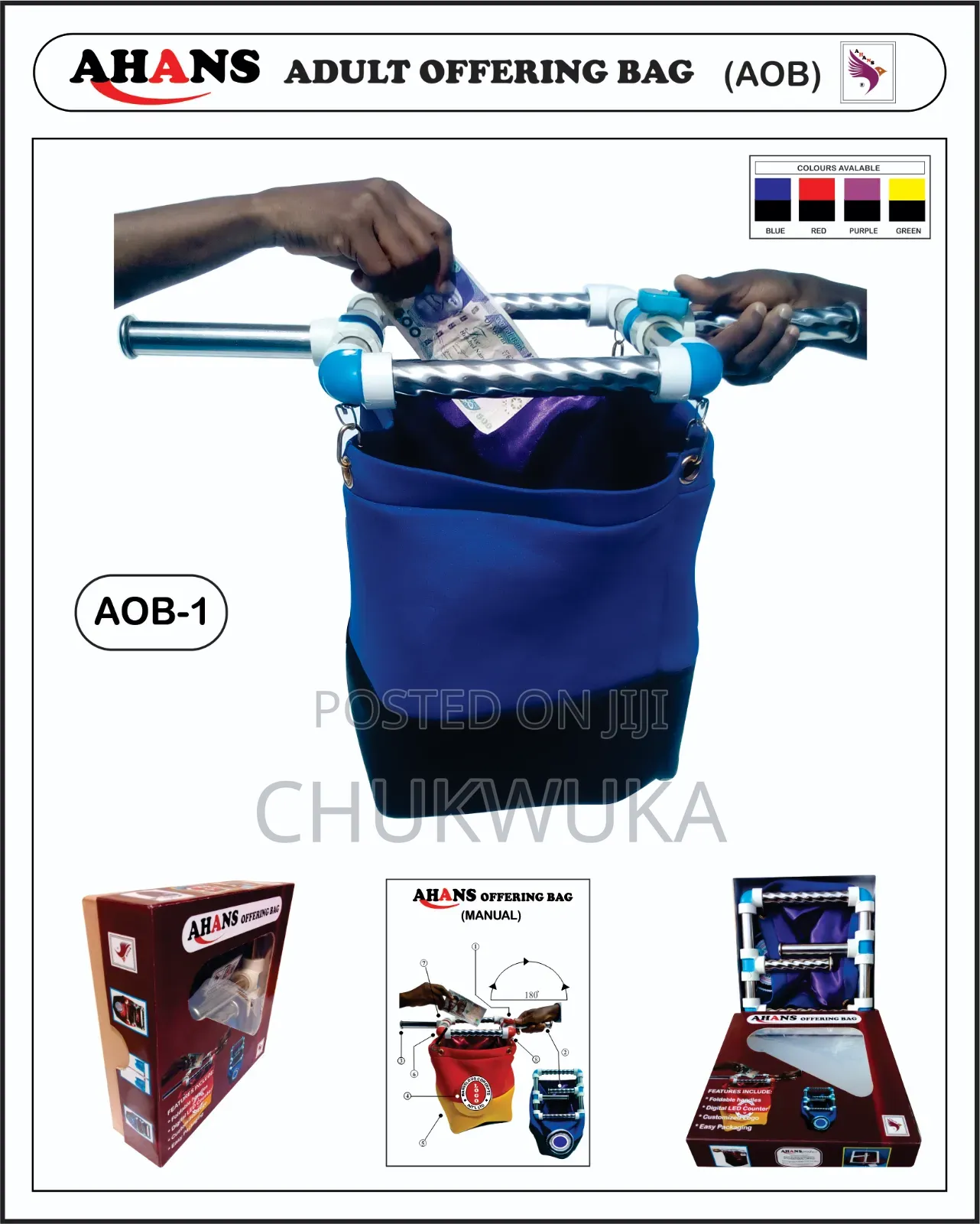 AHANS Smart Offering Bags