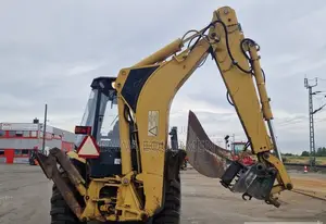 CAT 426B Turbo Backhoe Loader.