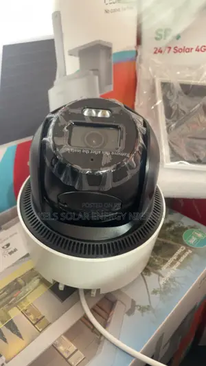 🔒 Hikvision SP4 Solar CCTV Camera