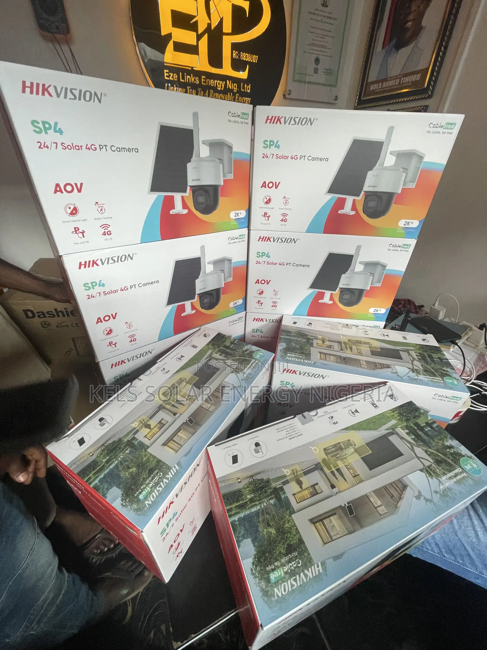 Hikvision SP4 Solar CCTV Camera