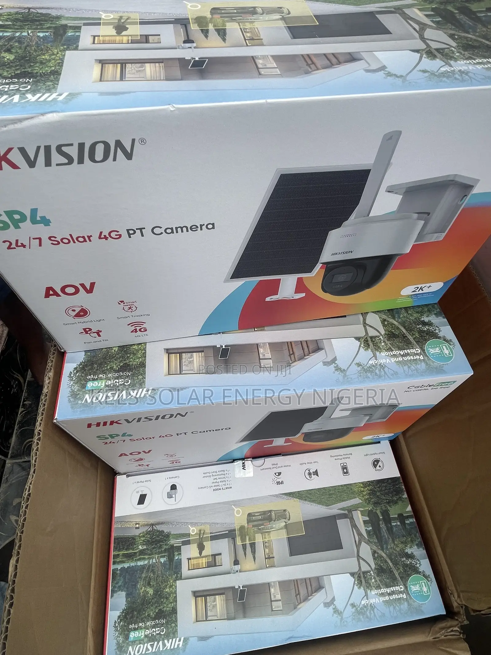 Hikvision SP4 Solar CCTV Camera