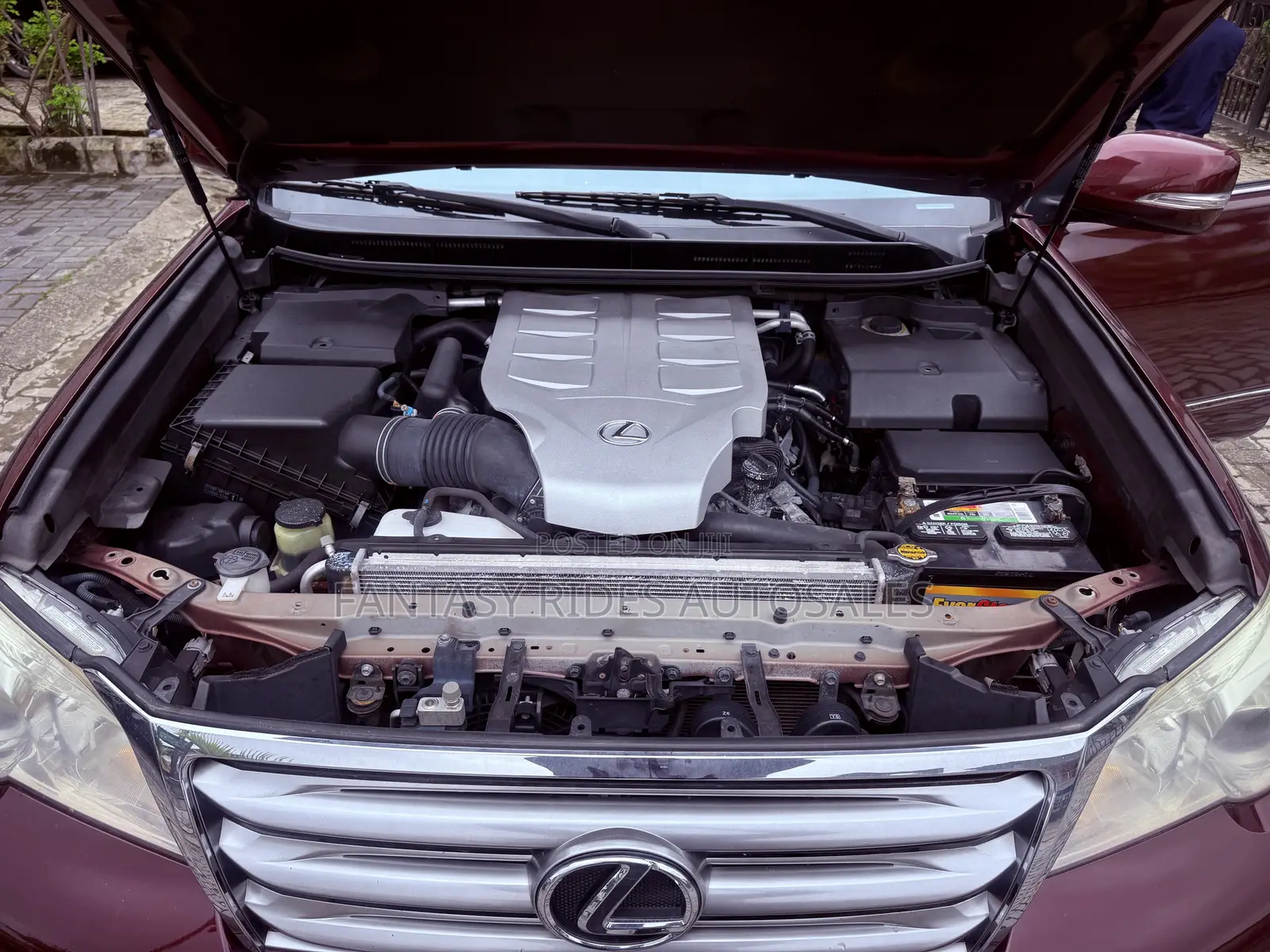 Lexus GX 460 2012 Burgundy