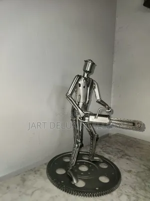 Scrap Metal Art Sculpture