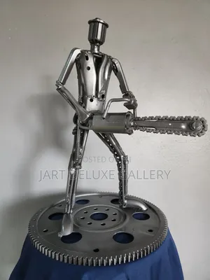 Scrap Metal Art Sculpture