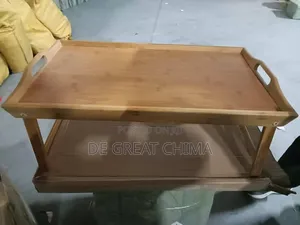 Bamboo Tray With Legs
