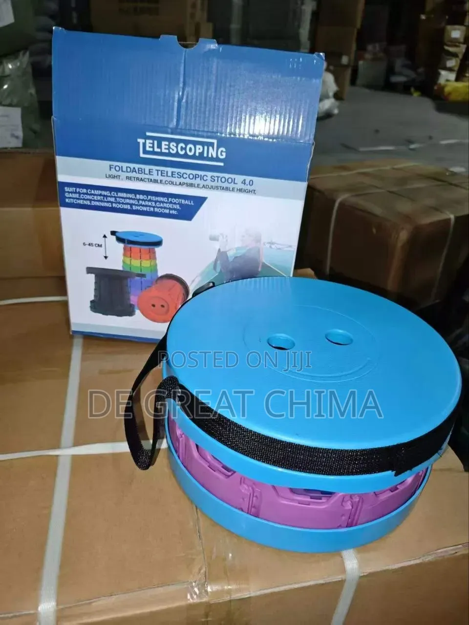 Plastic Retractable Chair