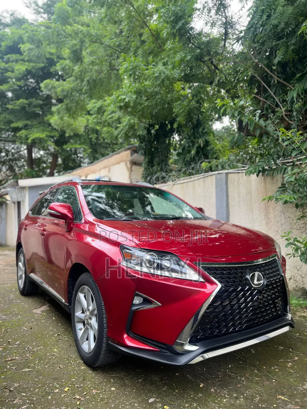 Lexus RX 2011 Red