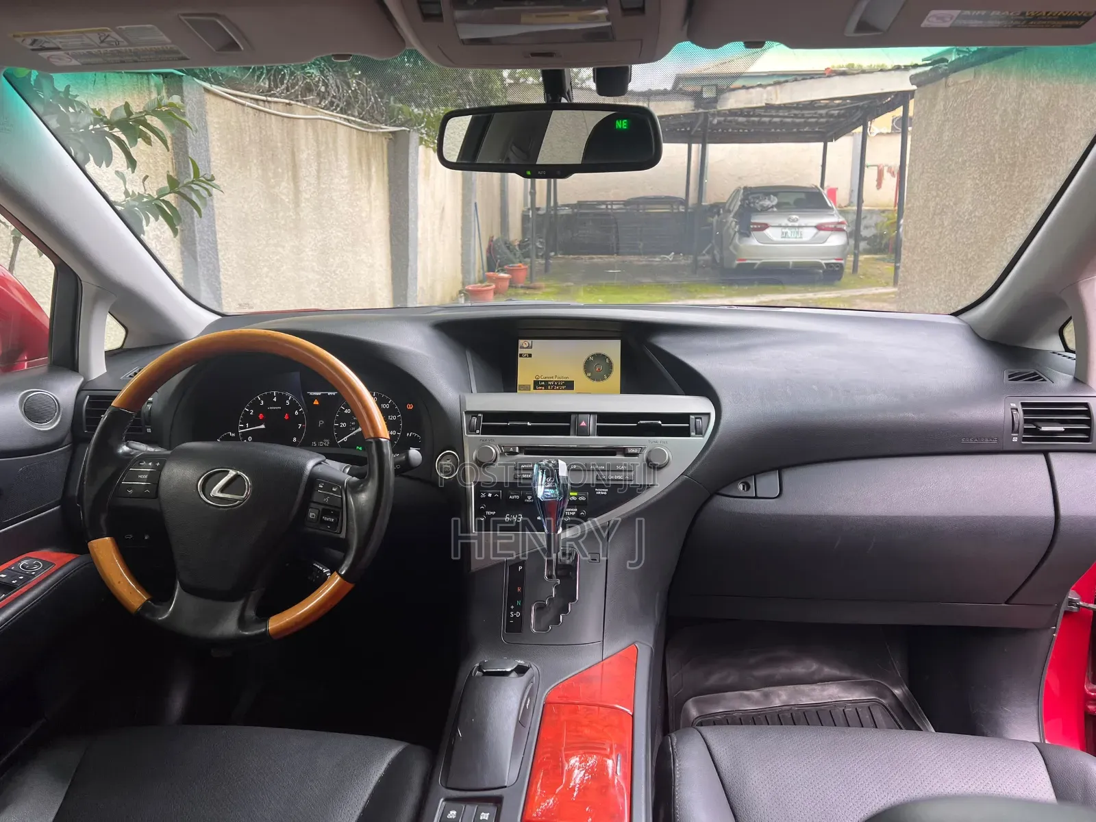 Lexus RX 2011 Red