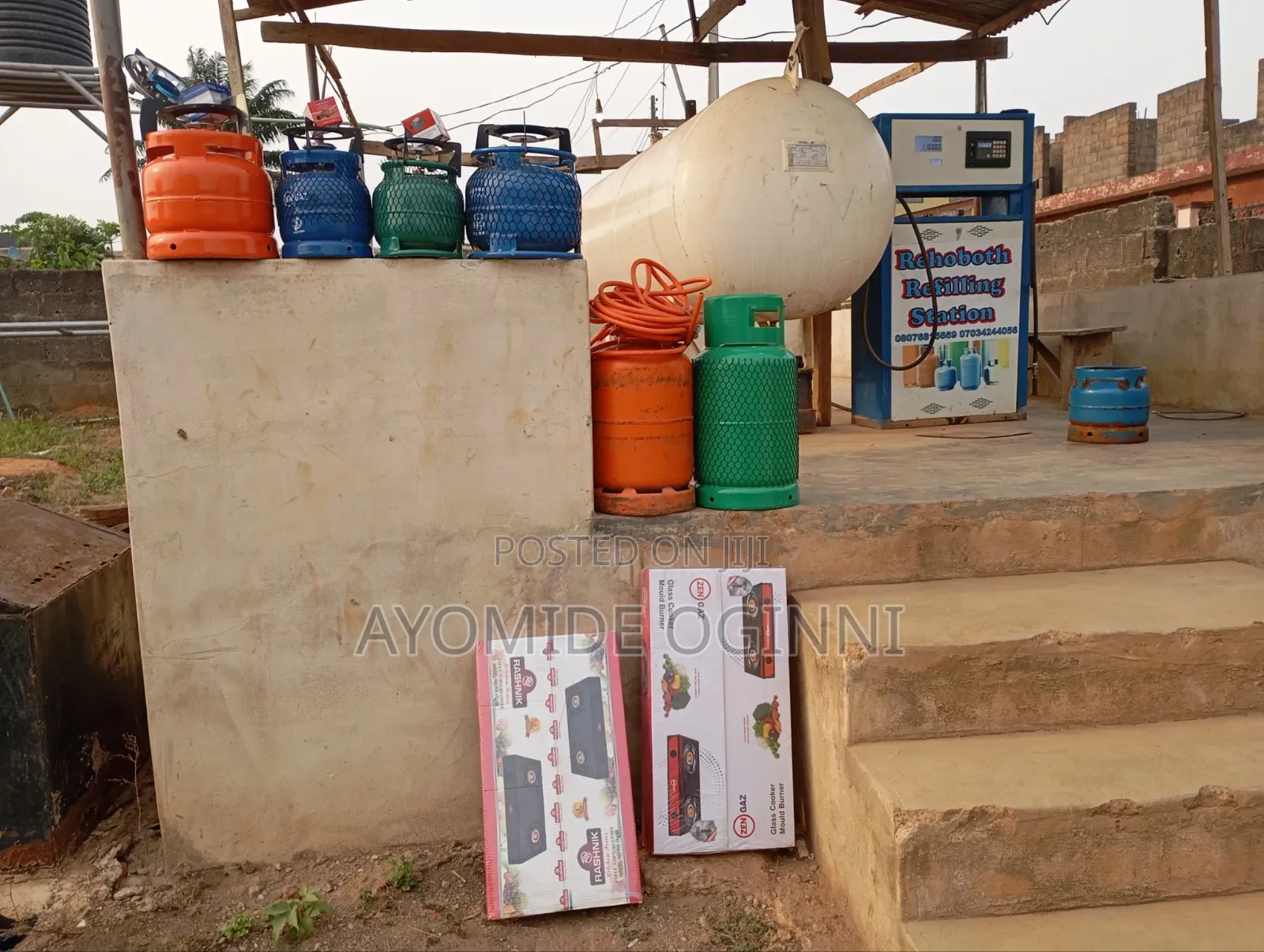 Complete 1.3 Tons LPG Tank With Dispenser