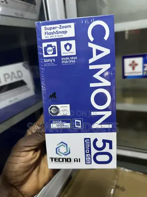 New Tecno Camon 50 Ultra 512 GB Silver