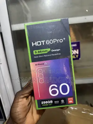 New Infinix Hot 60 Pro+ 256 GB Silver