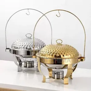 Quality Gold and Silver Chafing Dish