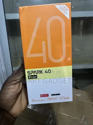 New Tecno Spark 40 Pro+ 256 GB Black
