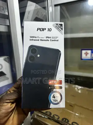 New Tecno Pop 10 128 GB Black