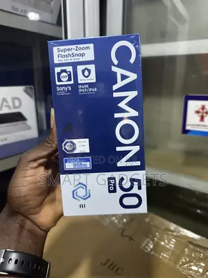 New Tecno Camon 50 Pro 256 GB Gray