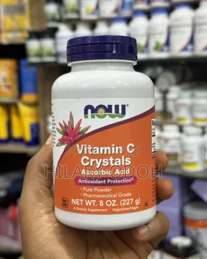 Now Vitamin C Crystals Ascorbic Acid Powder