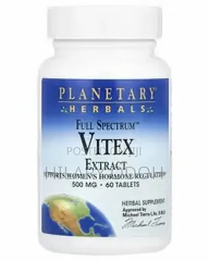 Natures Way Vitex Fruit 400 Milligrams, 100 Vegetarian Capsules.