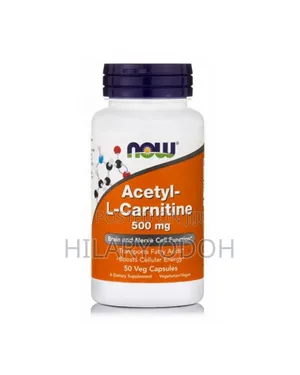 Now Foods Acetyl-L- Carnitine, 50 Veg Capsules