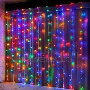 Rainfall & Waterfall Christmas Lights – Stunning Festive Decoration
