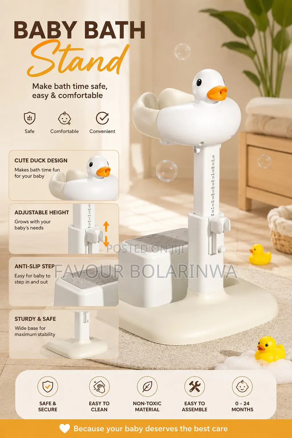 Baby Bath Stand