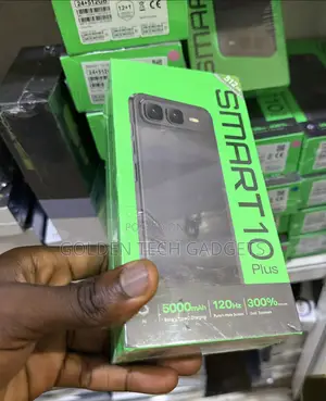 New Infinix Smart 10 Plus 128 GB Black