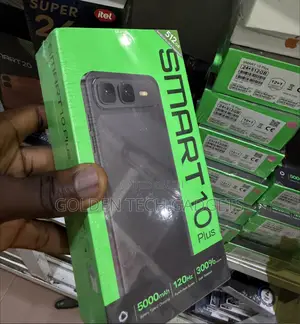New Infinix Smart 10 Plus 128 GB Black