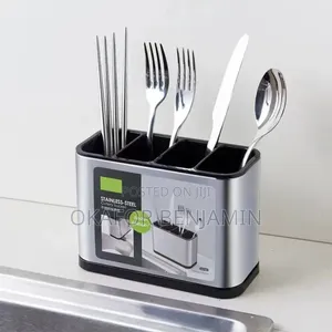 Stainless Steel Cutlery Rack