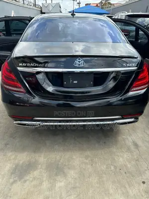 Mercedes-Benz S-Class Maybach S 600 (X222) 2016 Black