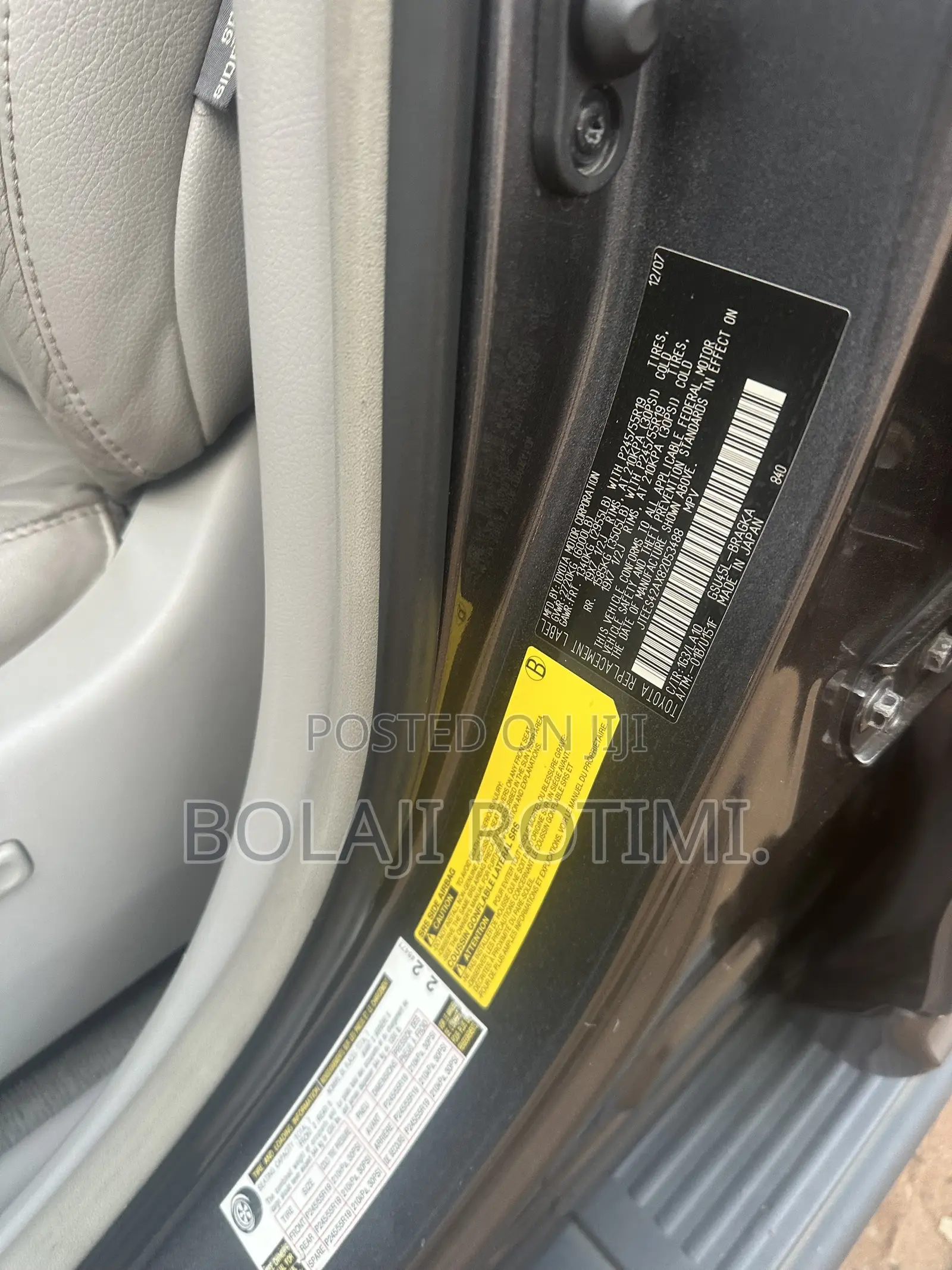 Toyota Highlander 2013 Gray