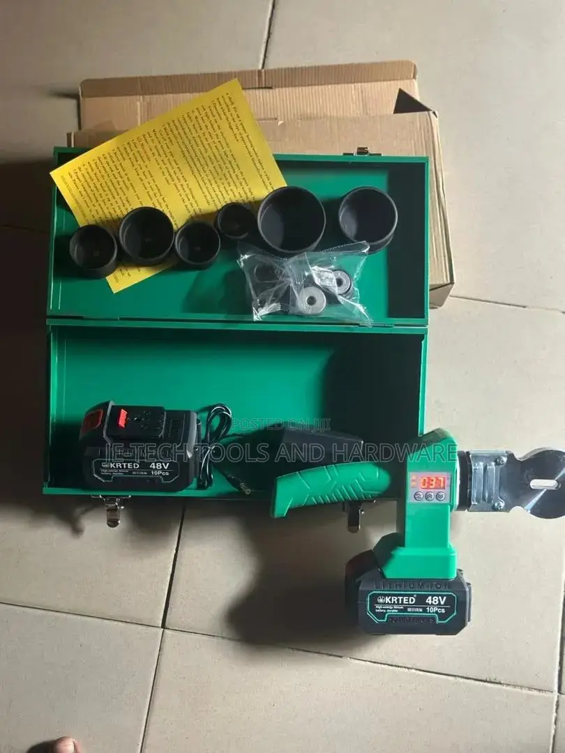 KRTED 48V Cordless PPR Pipe Welding Machine Kit
