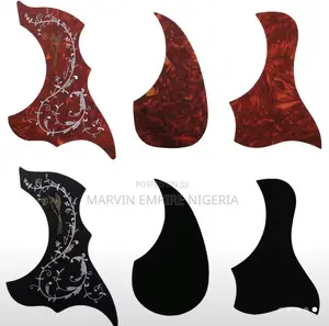 1pc Guitar Pickguard Self-Adhesive Scratch Plate Replacement 4 Guitar