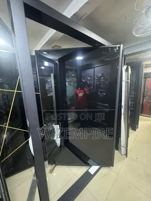 Main Entrance Black Pivot With Smart Lock Available
