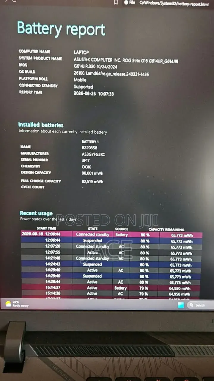 Laptop Asus ROG Strix G16 16GB Intel Core i9 SSD 1T