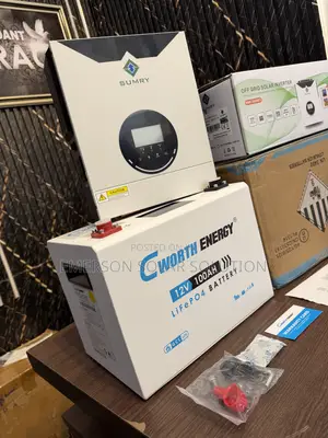 Cworth 1.2kWh Lithium Battery & Sumry 1.5kVA Inverter