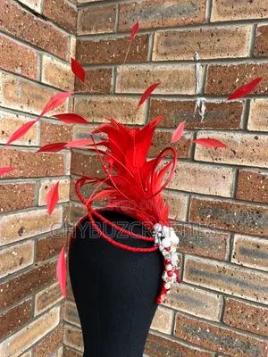 Red Loopy Facinator