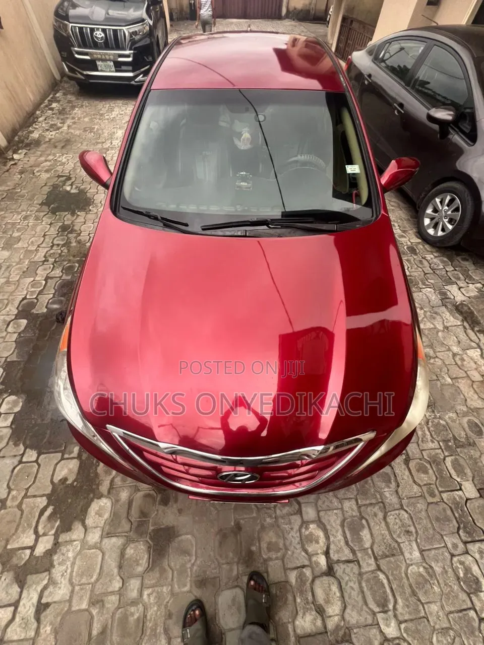 Hyundai County 2013 Red