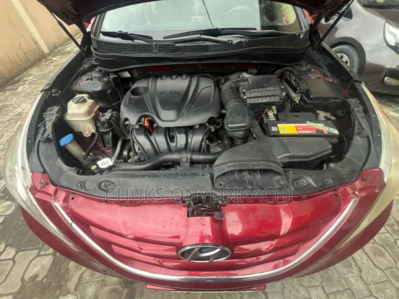 Hyundai County 2013 Red