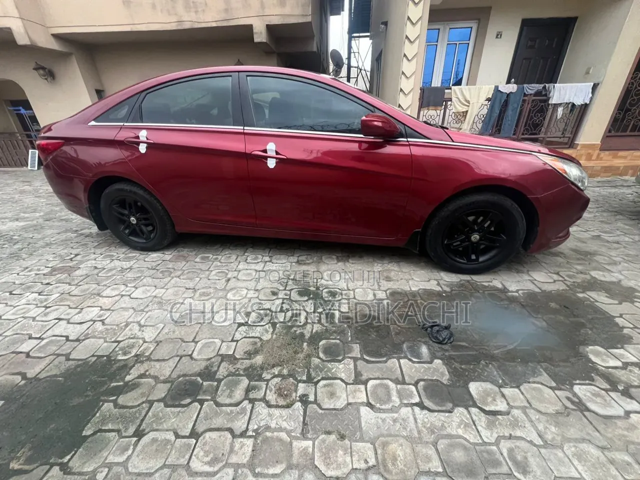 Hyundai County 2013 Red