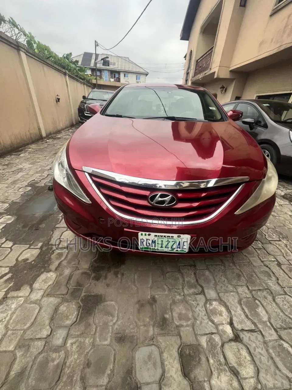 Hyundai County 2013 Red