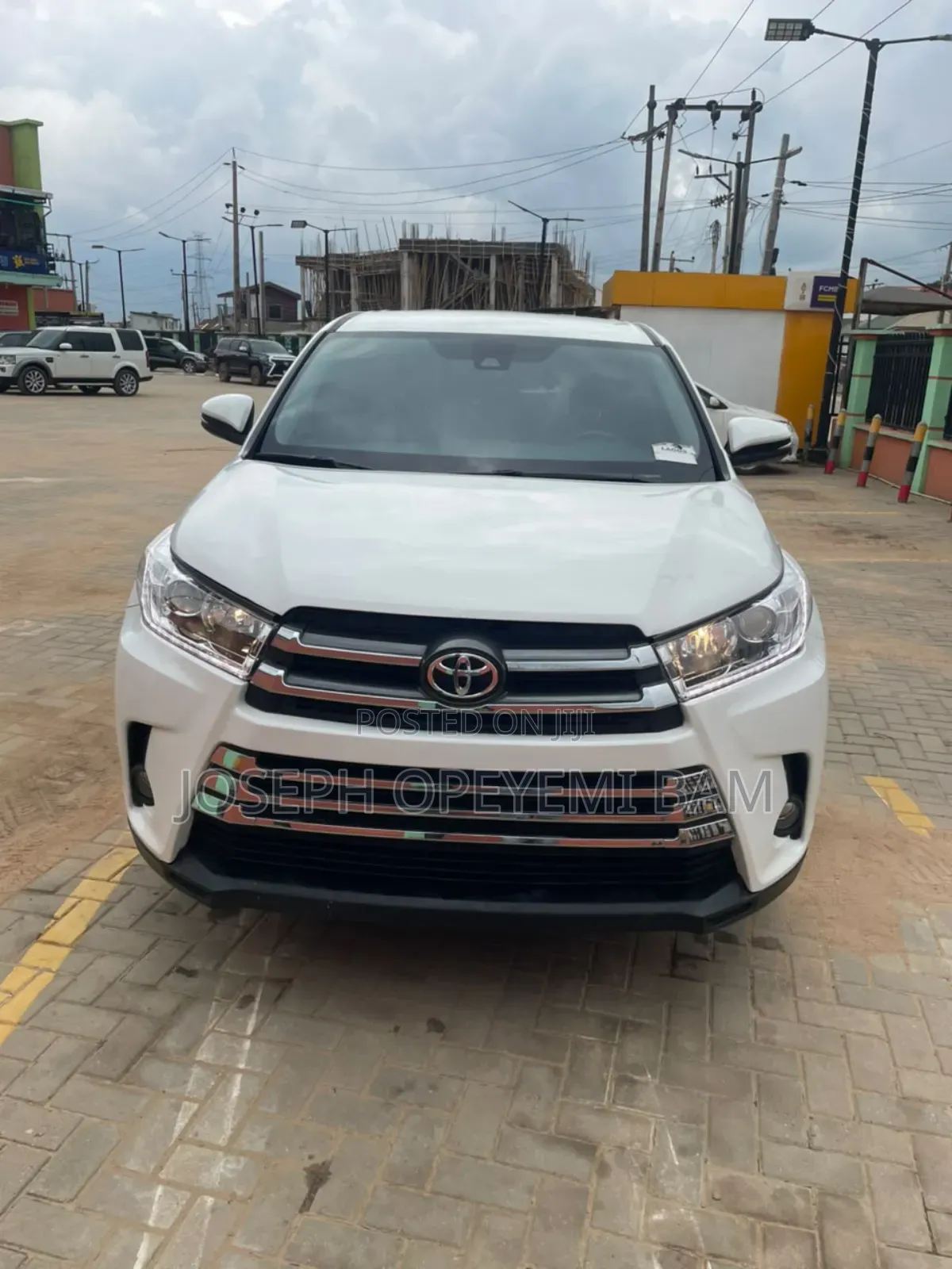 Toyota Highlander 2017 Off white