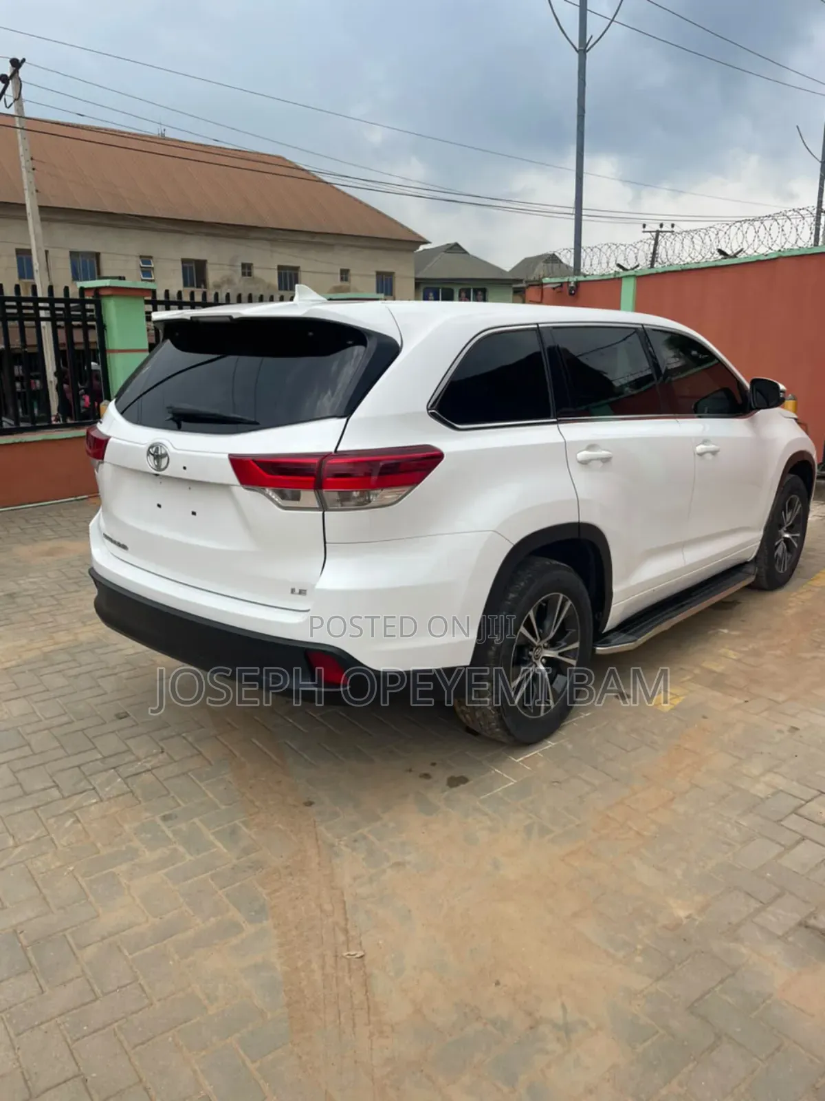 Toyota Highlander 2017 Off white