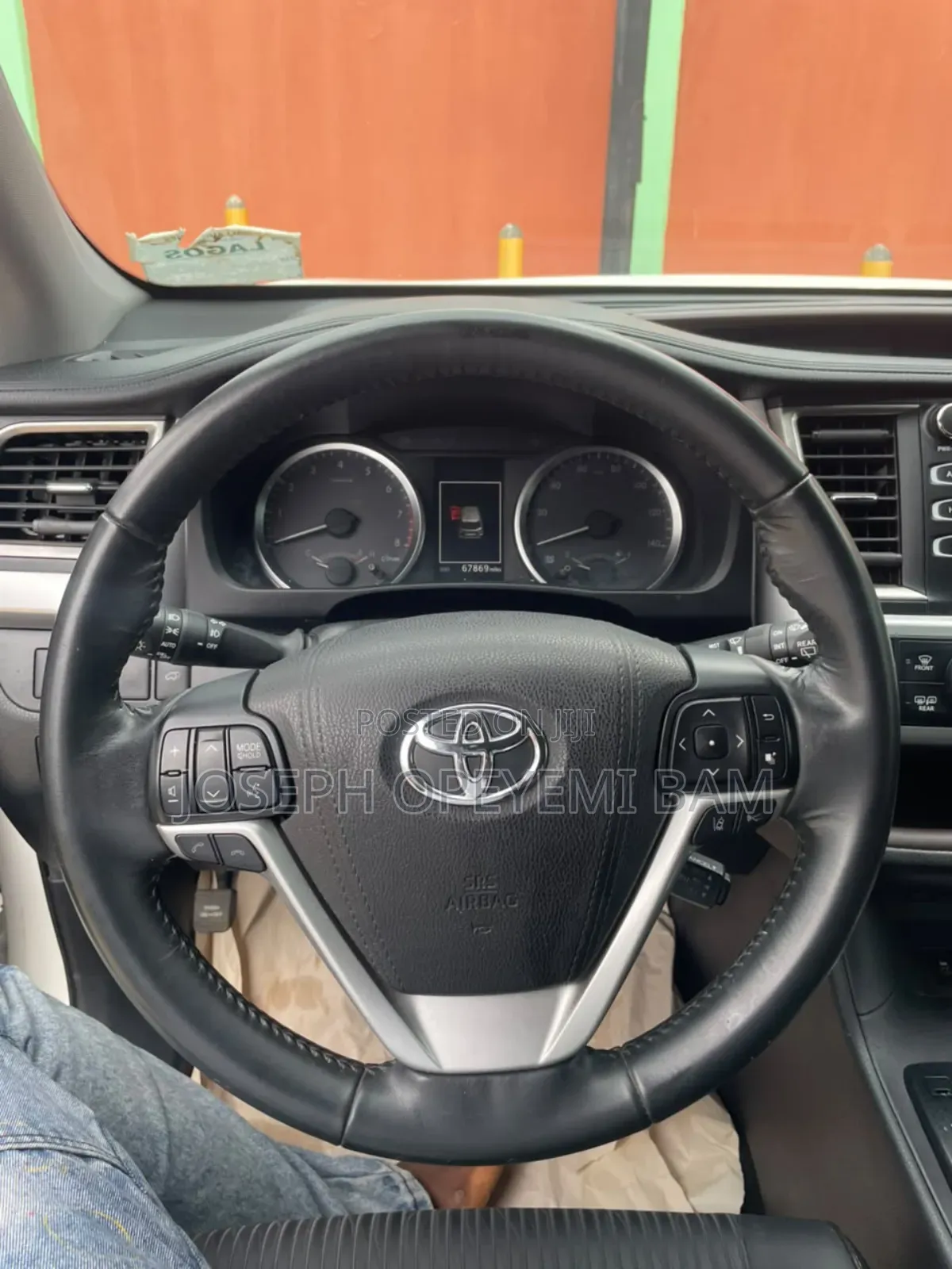 Toyota Highlander 2017 Off white