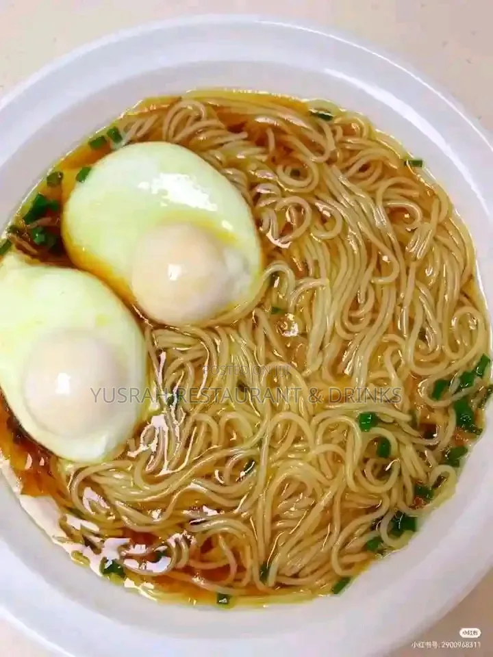 Spaghetti And Egg at Yusrah Restaurant